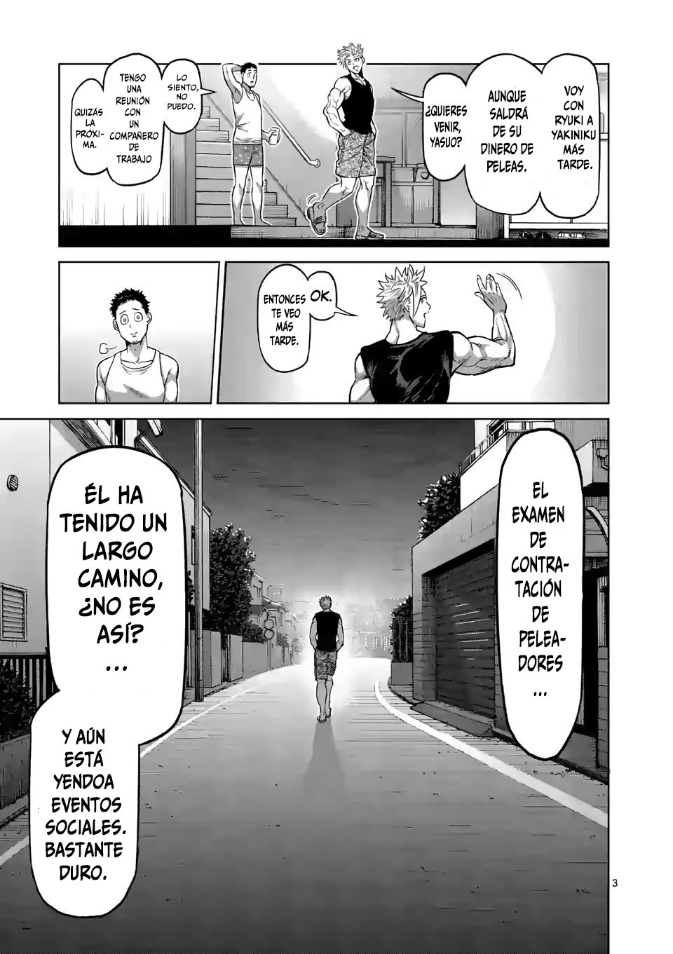 Kengan Omega Capítulo 33 - Página 4 en español