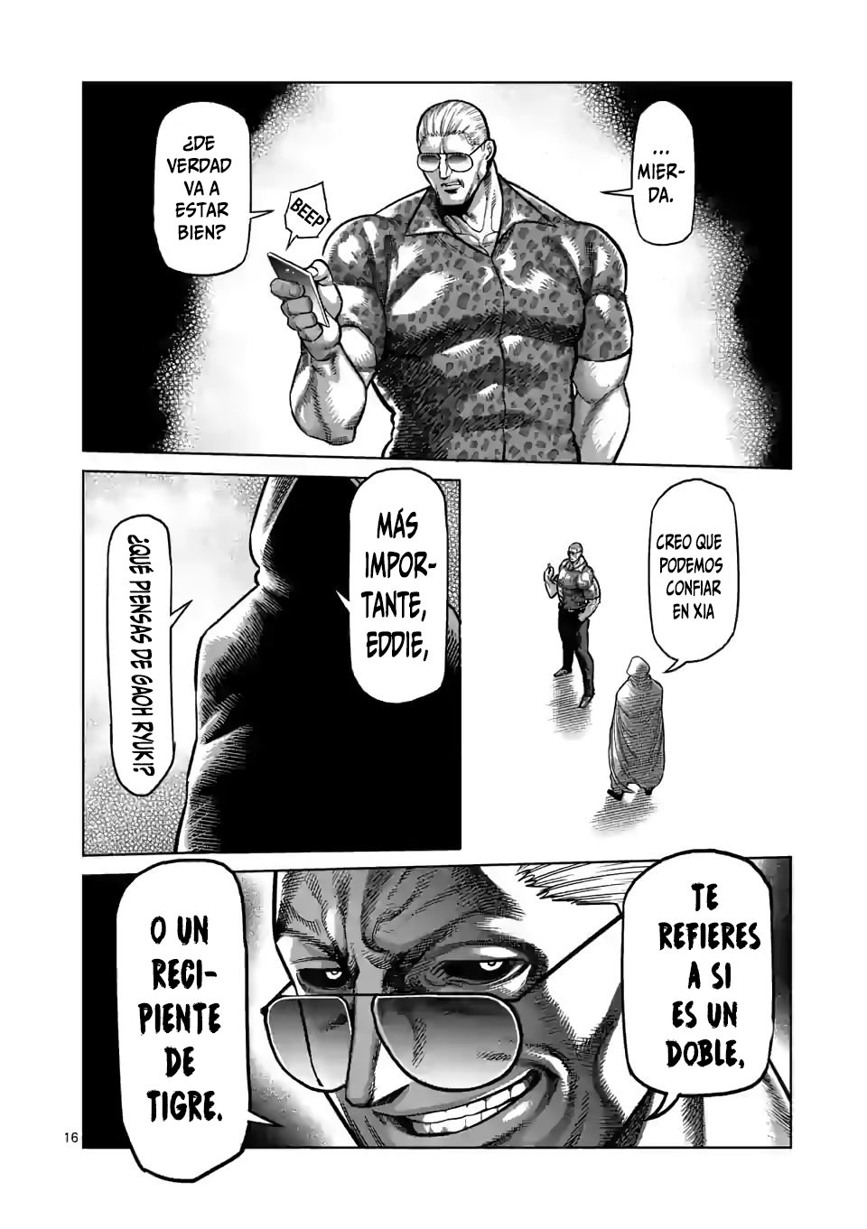 Kengan Omega Capítulo 34 - Página 17 en español