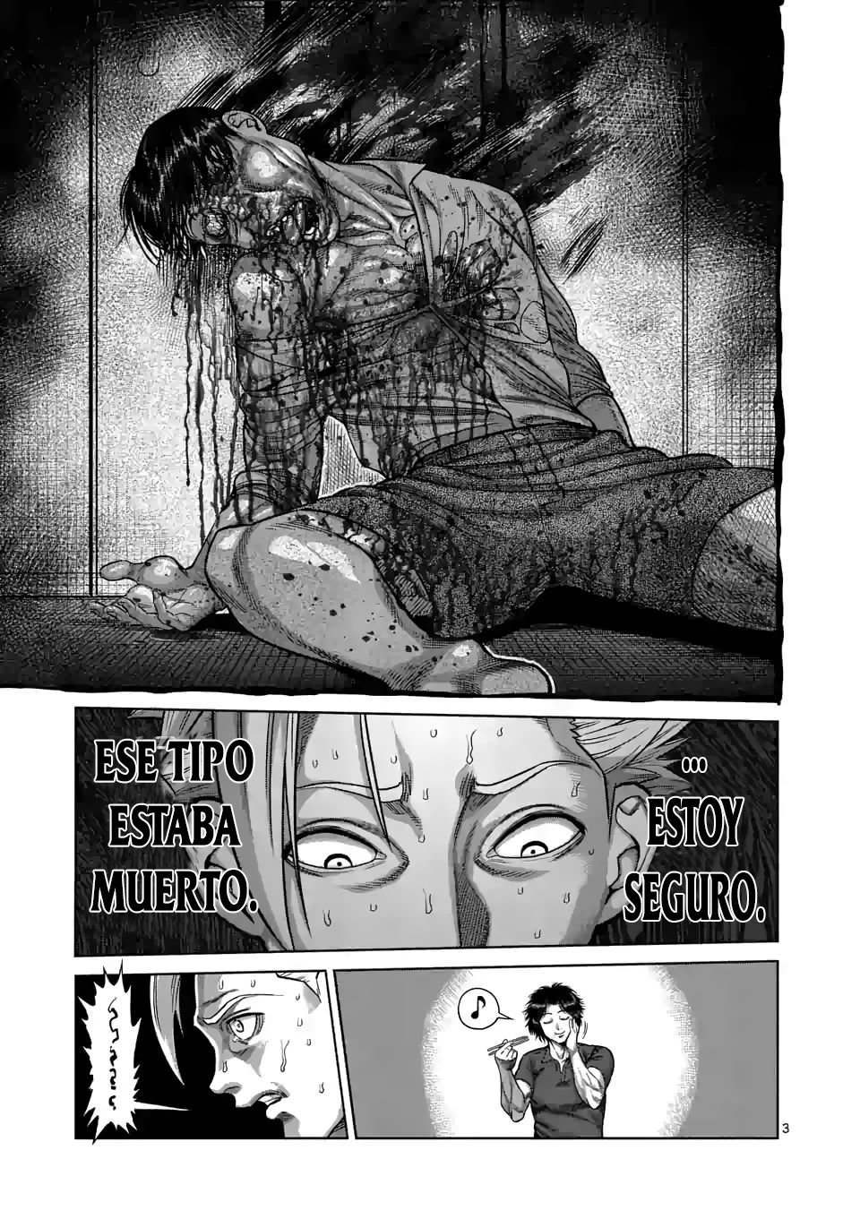 Kengan Omega Capítulo 34 - Página 4 en español
