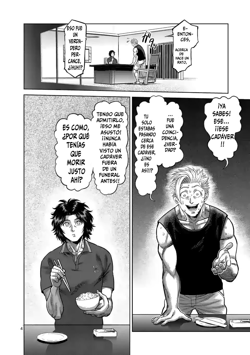 Kengan Omega Capítulo 34 - Página 5 en español
