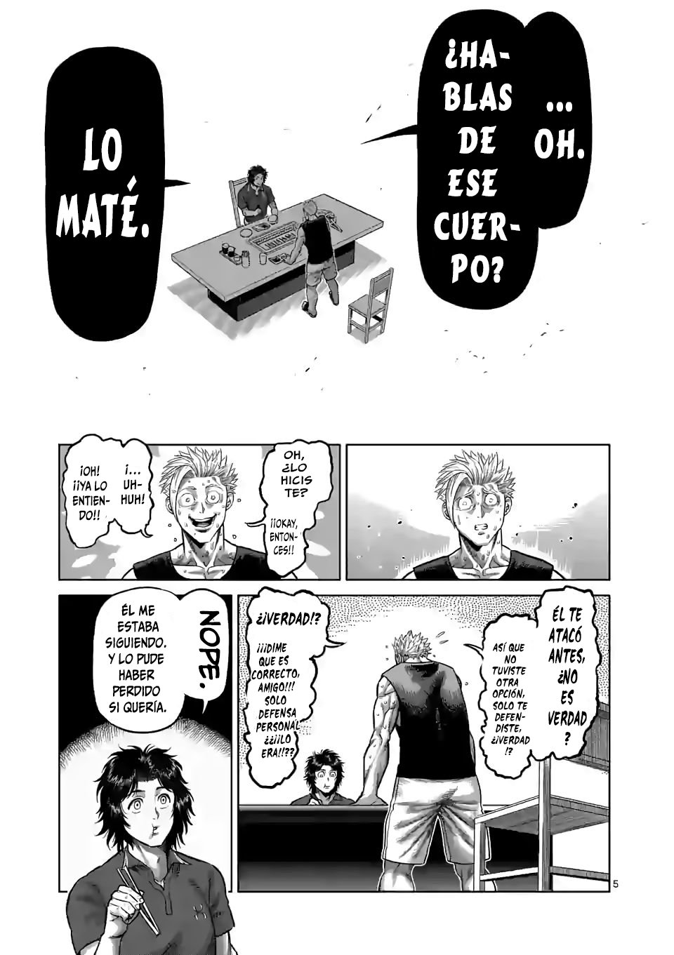 Kengan Omega Capítulo 34 - Página 6 en español