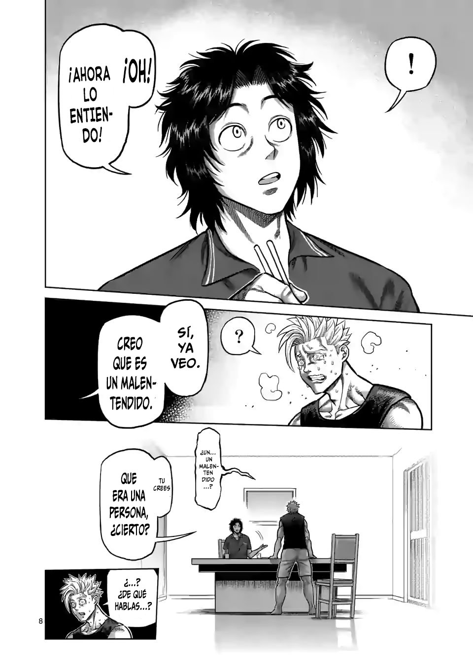 Kengan Omega Capítulo 34 - Página 9 en español