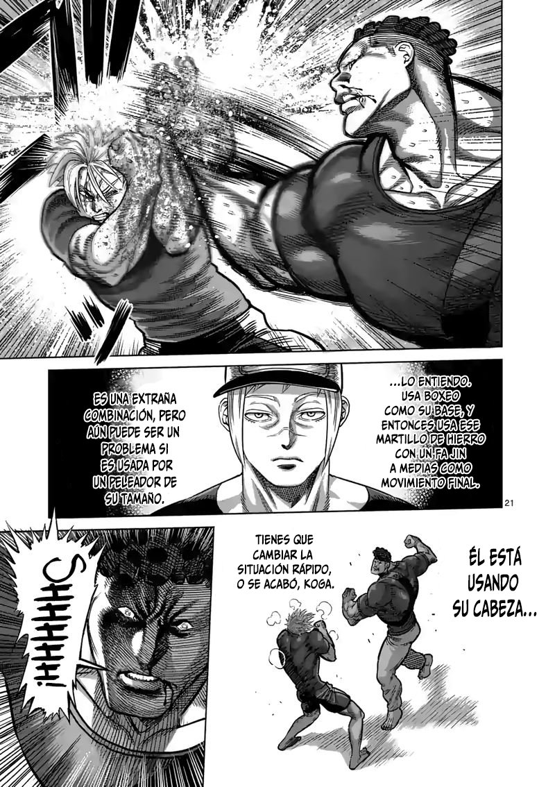 Kengan Omega Capítulo 35 - Página 22 en español