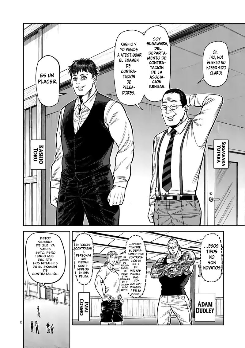 Kengan Omega Capítulo 35 - Página 3 en español