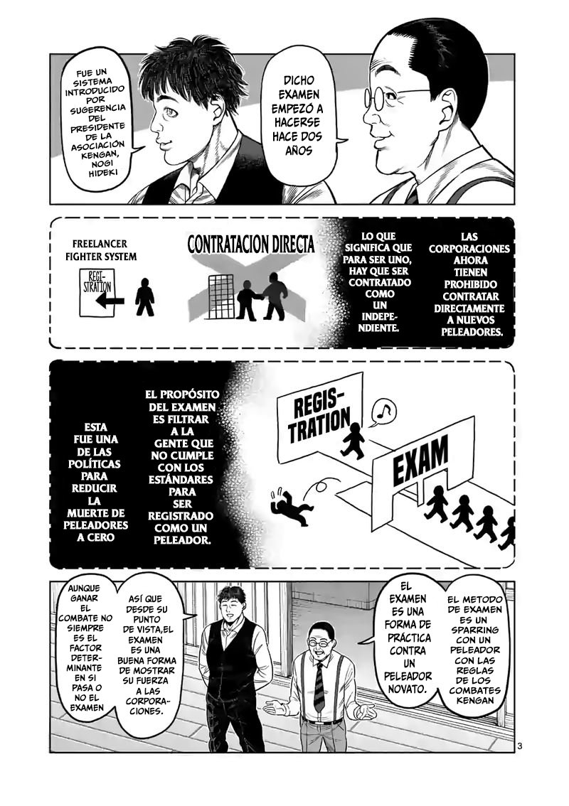 Kengan Omega Capítulo 35 - Página 4 en español