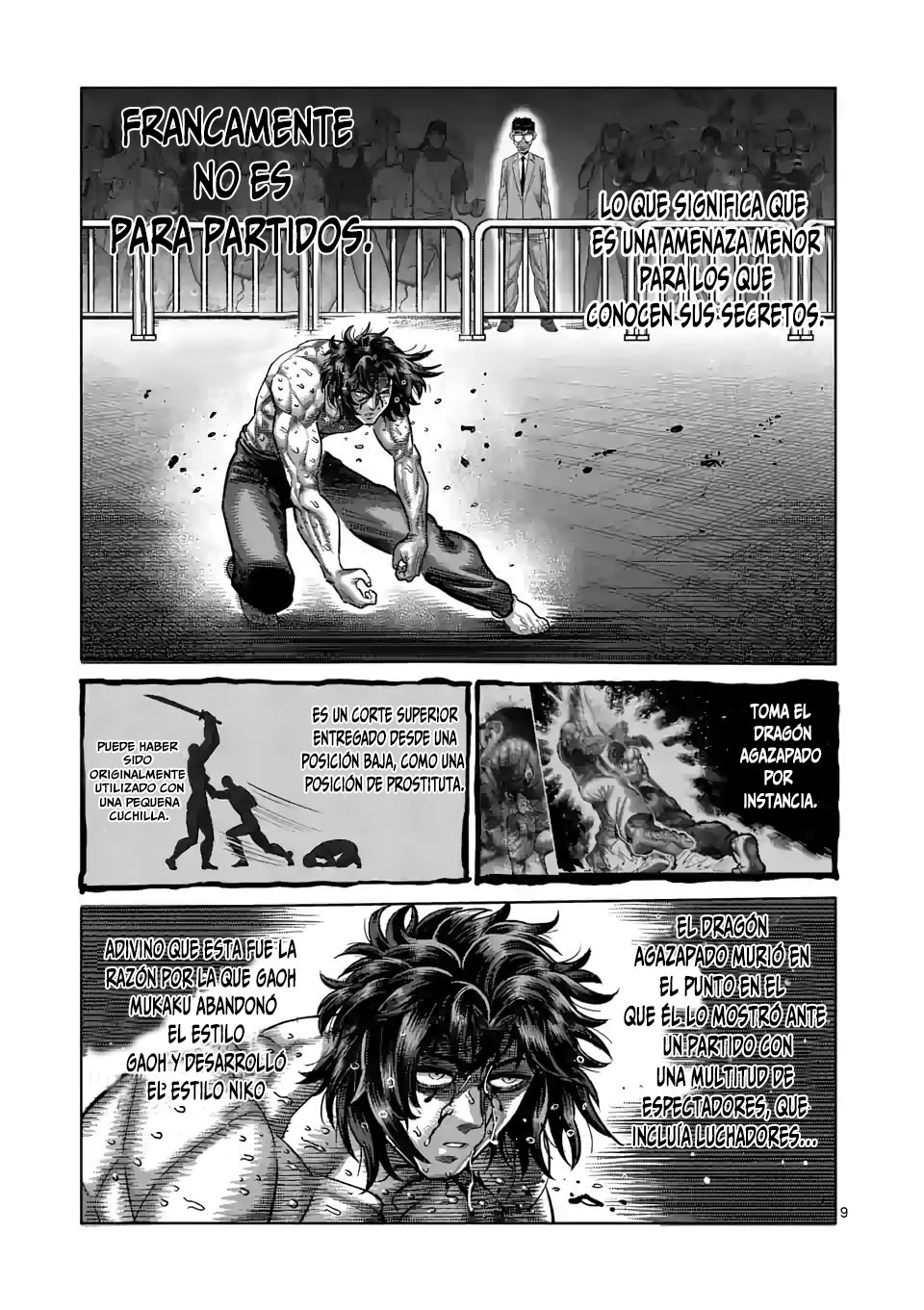 Kengan Omega Capítulo 38 - Página 10 en español