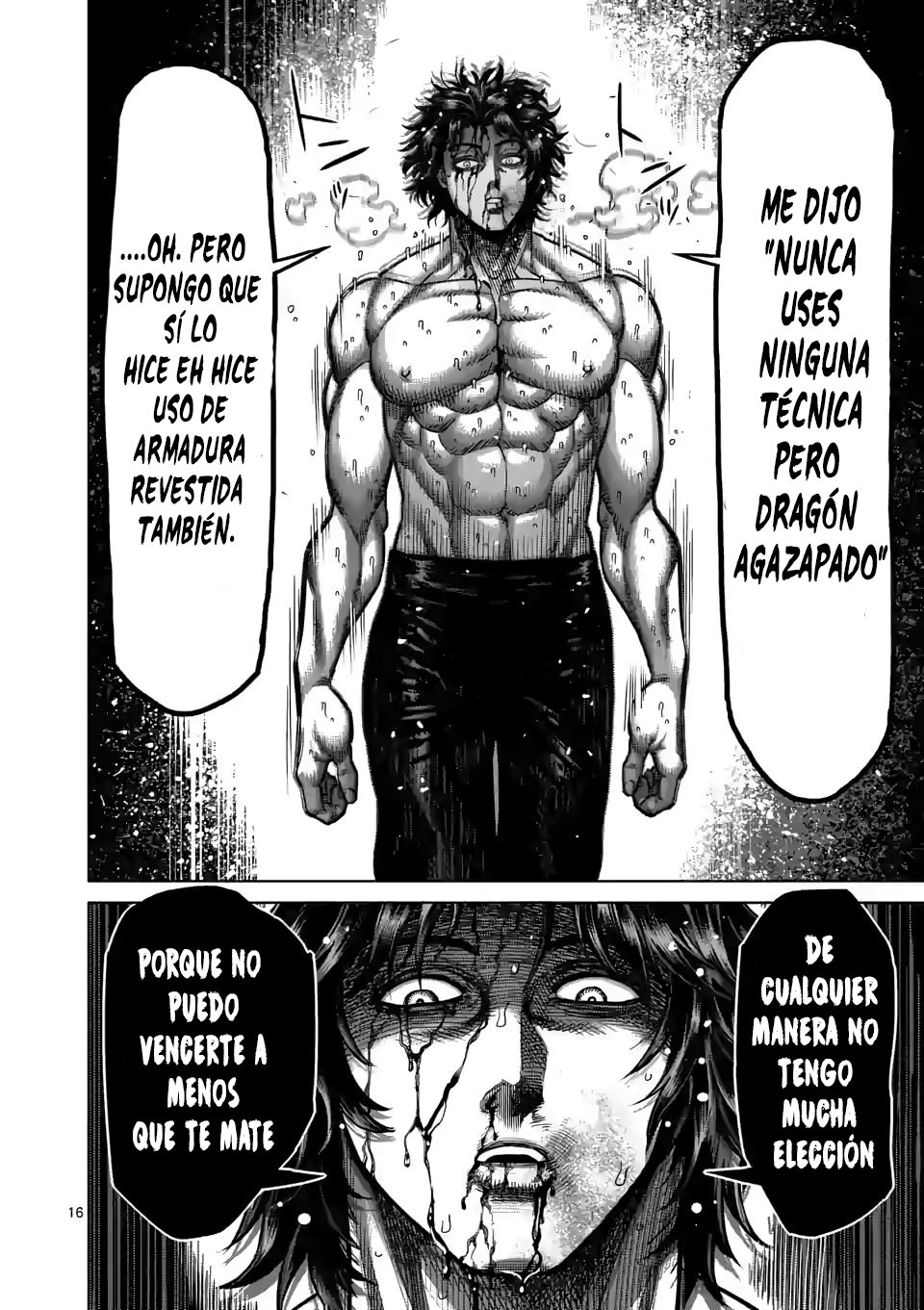 Kengan Omega Capítulo 38 - Página 17 en español