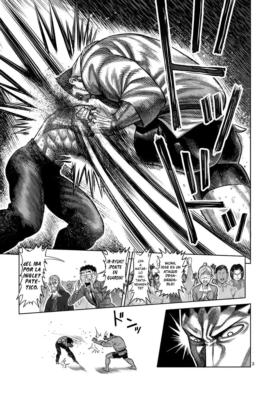 Kengan Omega Capítulo 38 - Página 4 en español