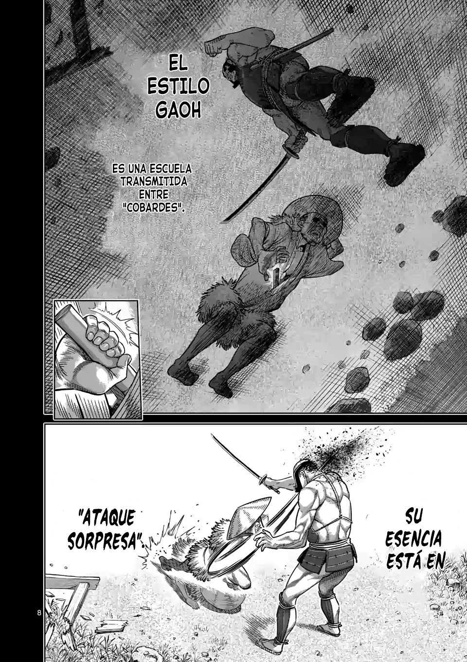 Kengan Omega Capítulo 38 - Página 9 en español