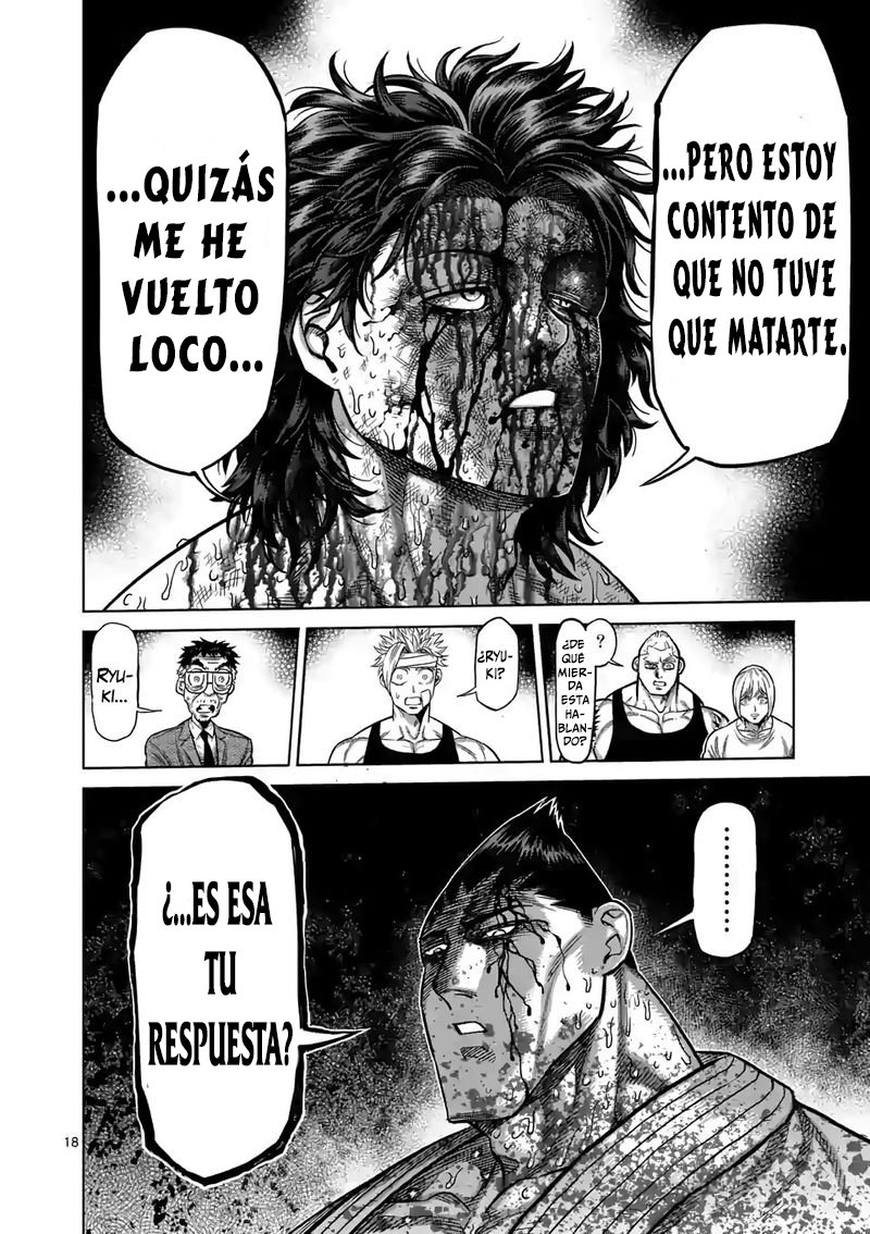 Kengan Omega Capítulo 39 - Página 18 en español