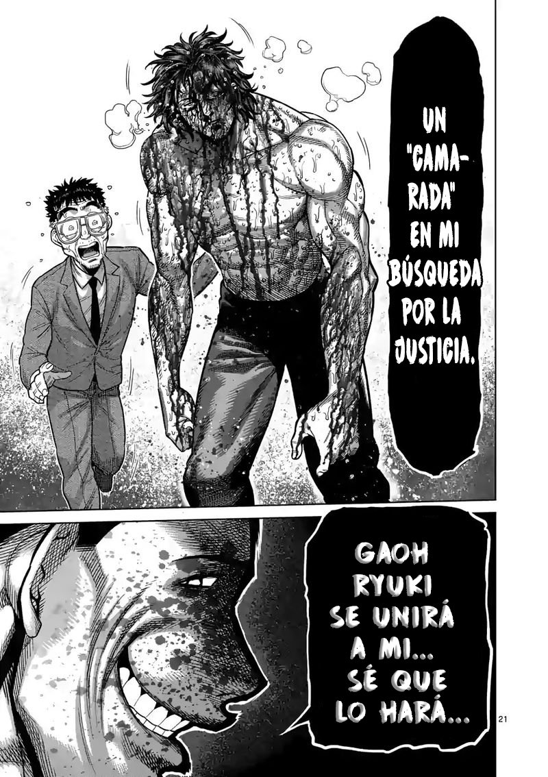 Kengan Omega Capítulo 39 - Página 21 en español