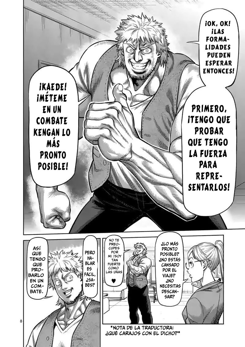 Kengan Omega Capítulo 42 - Página 9 en español