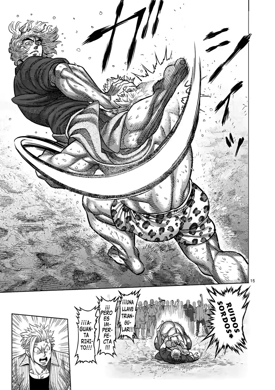 Kengan Omega Capítulo 43 - Página 15 en español