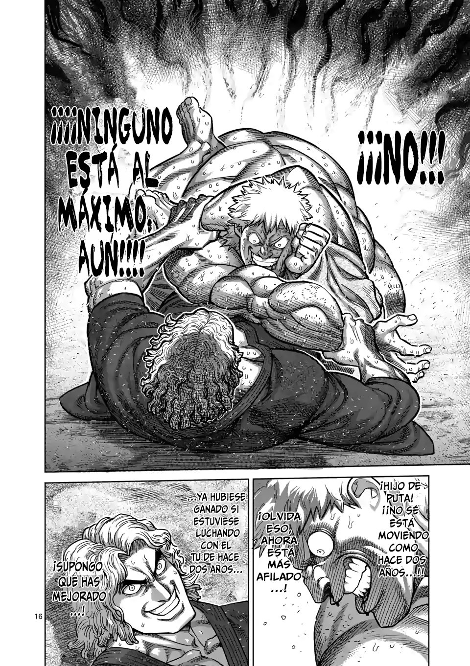 Kengan Omega Capítulo 43 - Página 16 en español