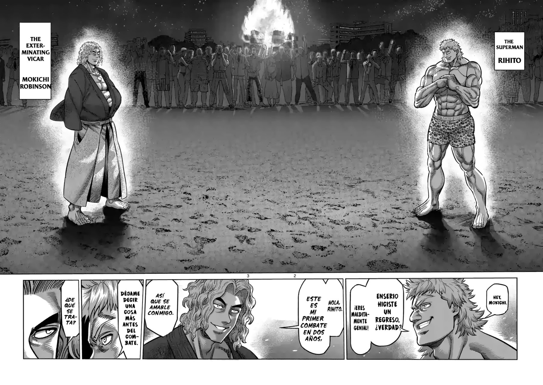 Kengan Omega Capítulo 43 - Página 3 en español