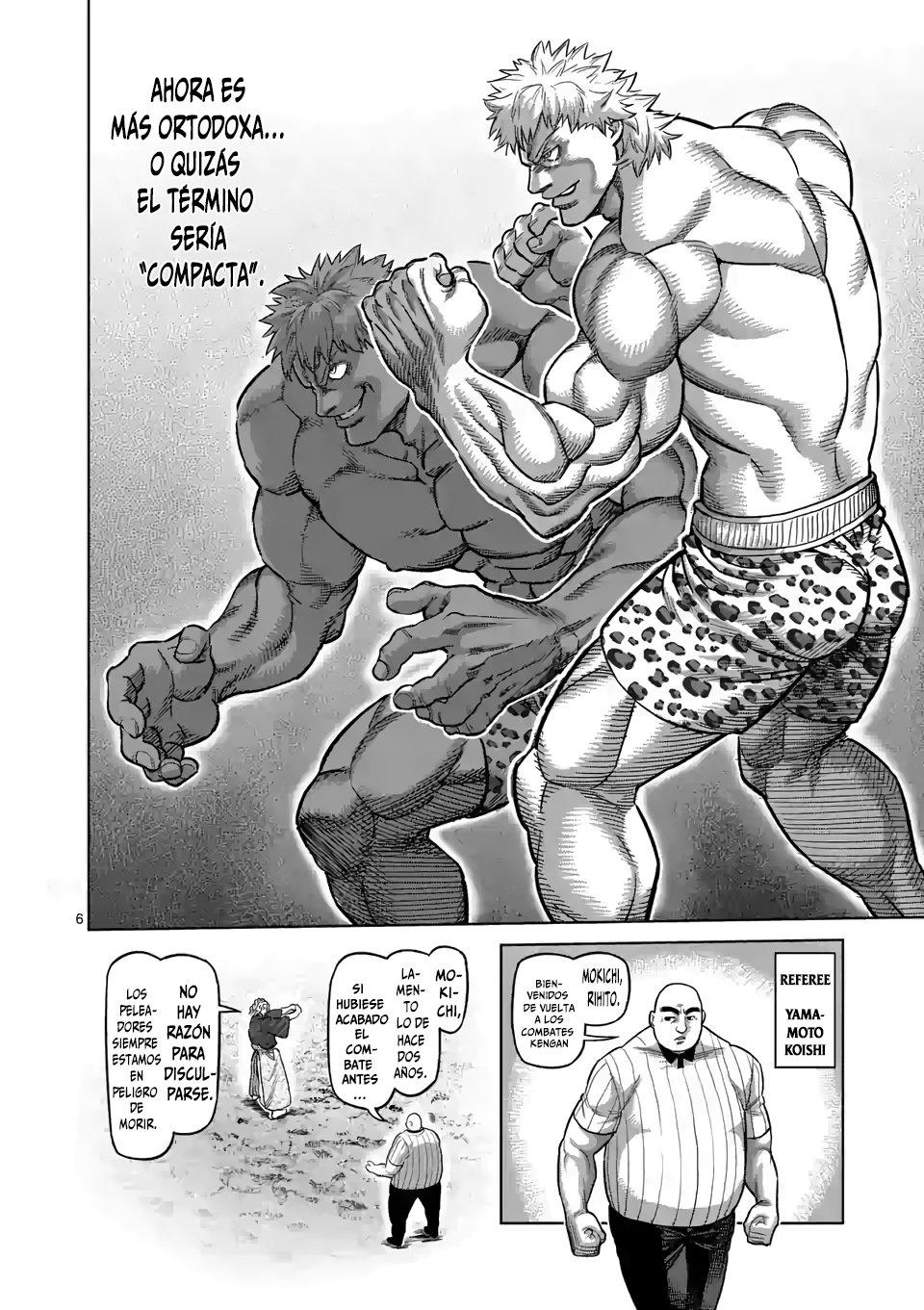 Kengan Omega Capítulo 43 - Página 6 en español
