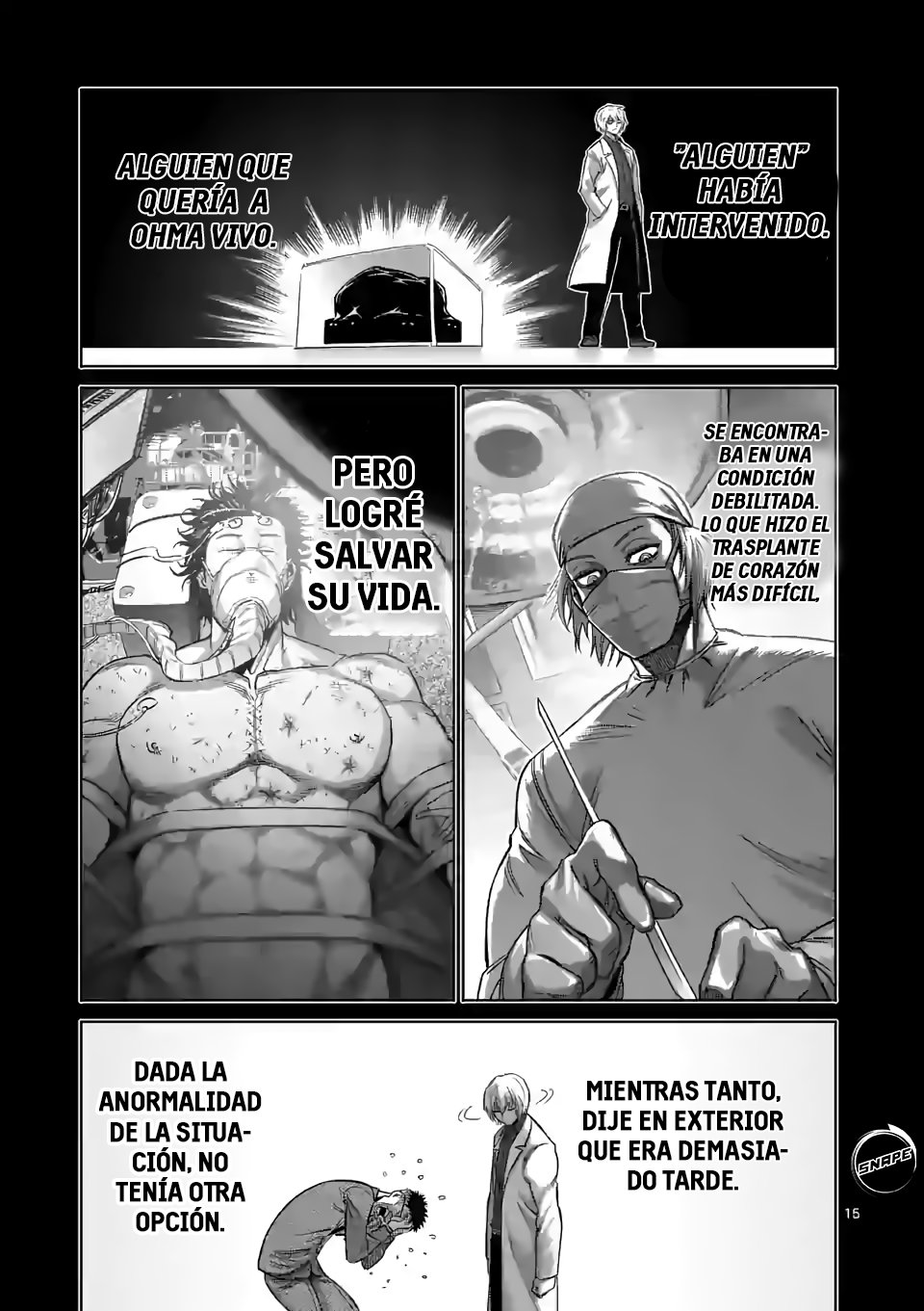 Kengan Omega Capítulo 53 - Página 17 en español