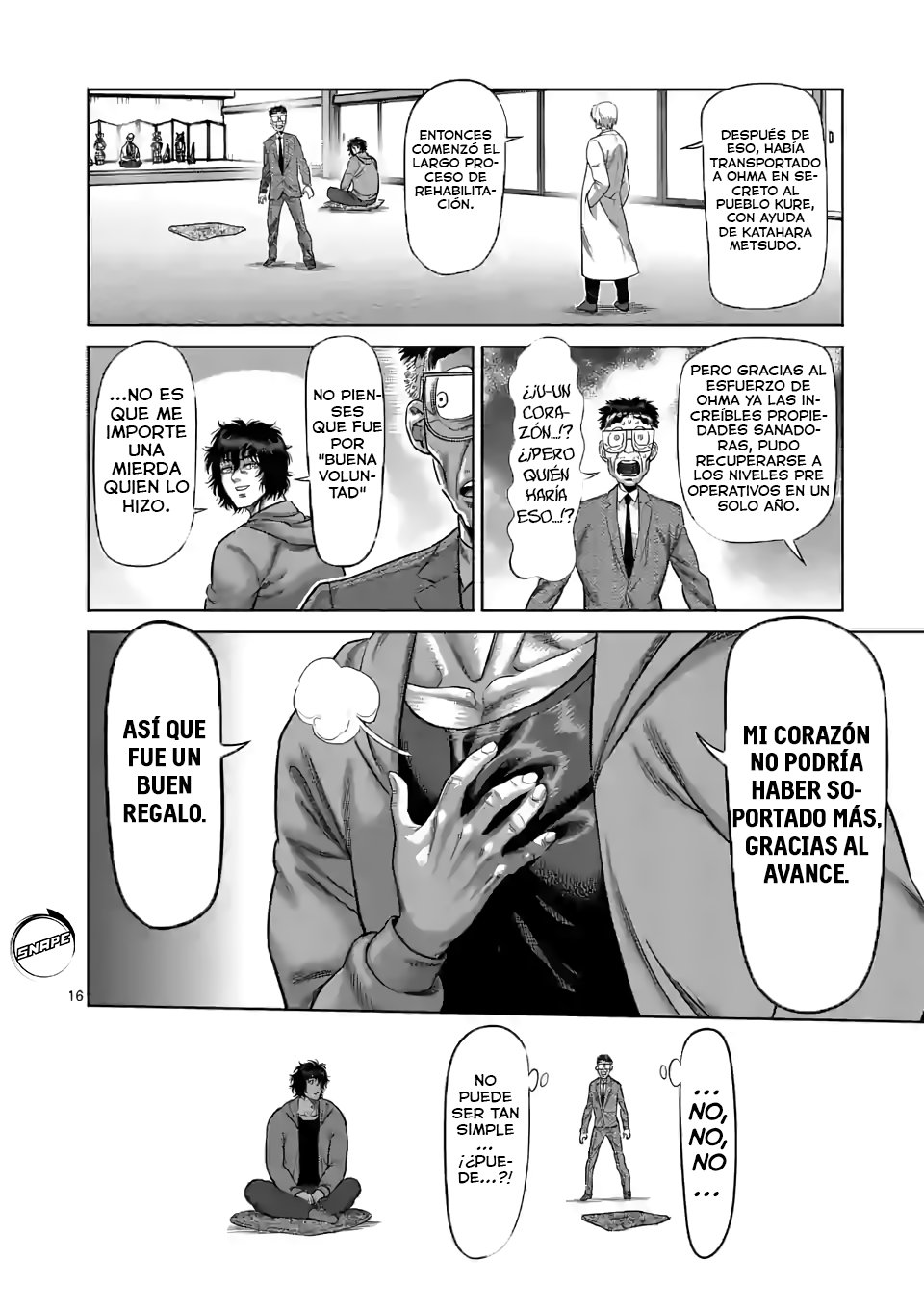 Kengan Omega Capítulo 53 - Página 18 en español