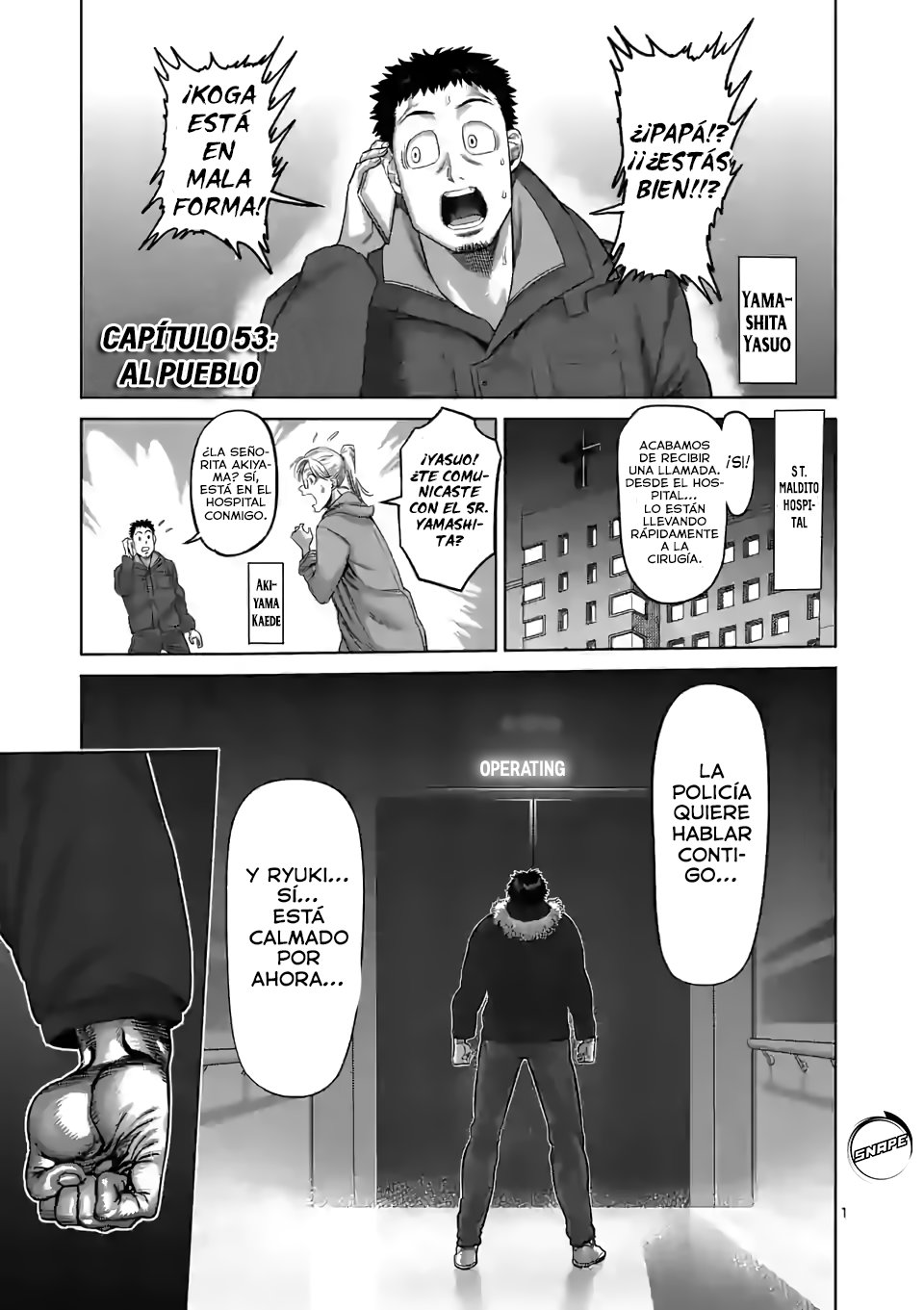 Kengan Omega Capítulo 53 - Página 3 en español