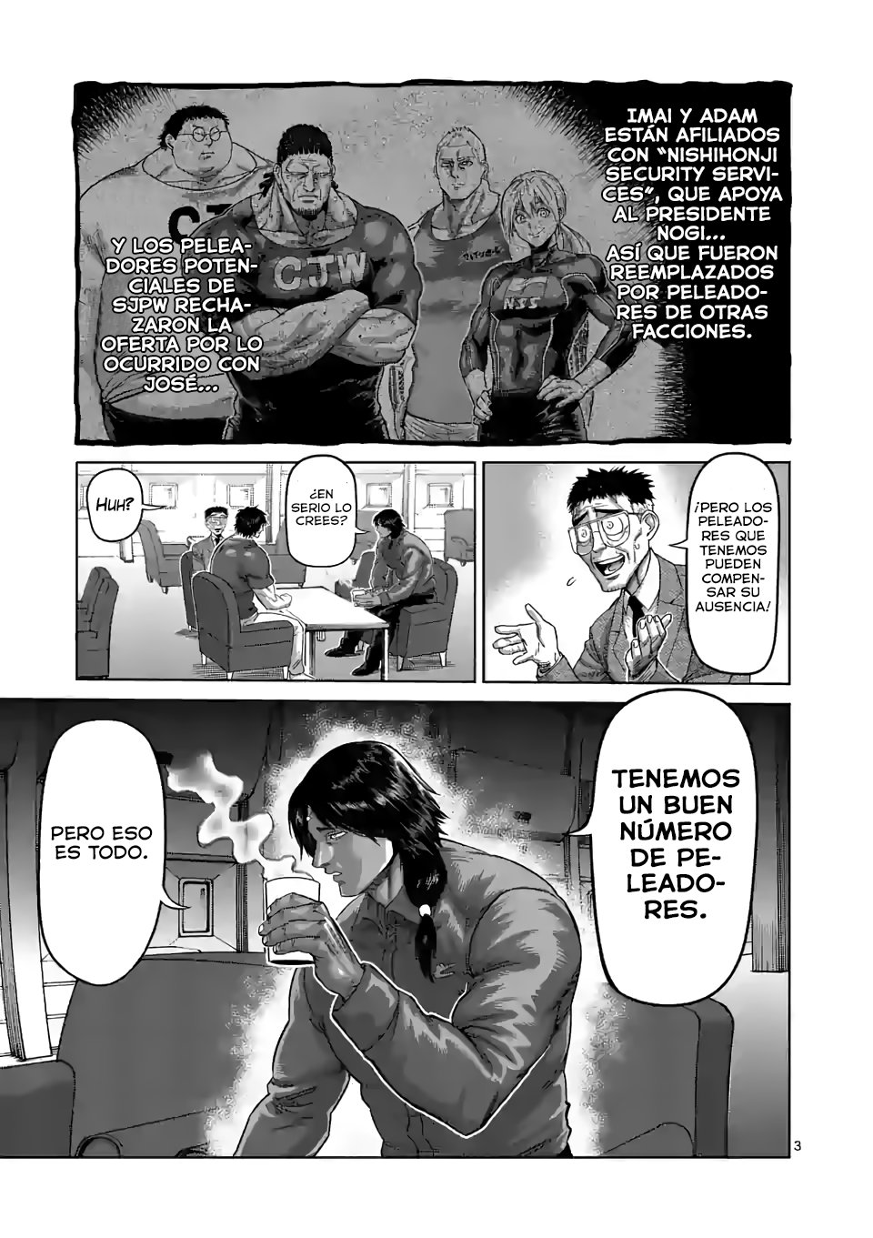 Kengan Omega Capítulo 57 - Página 5 en español