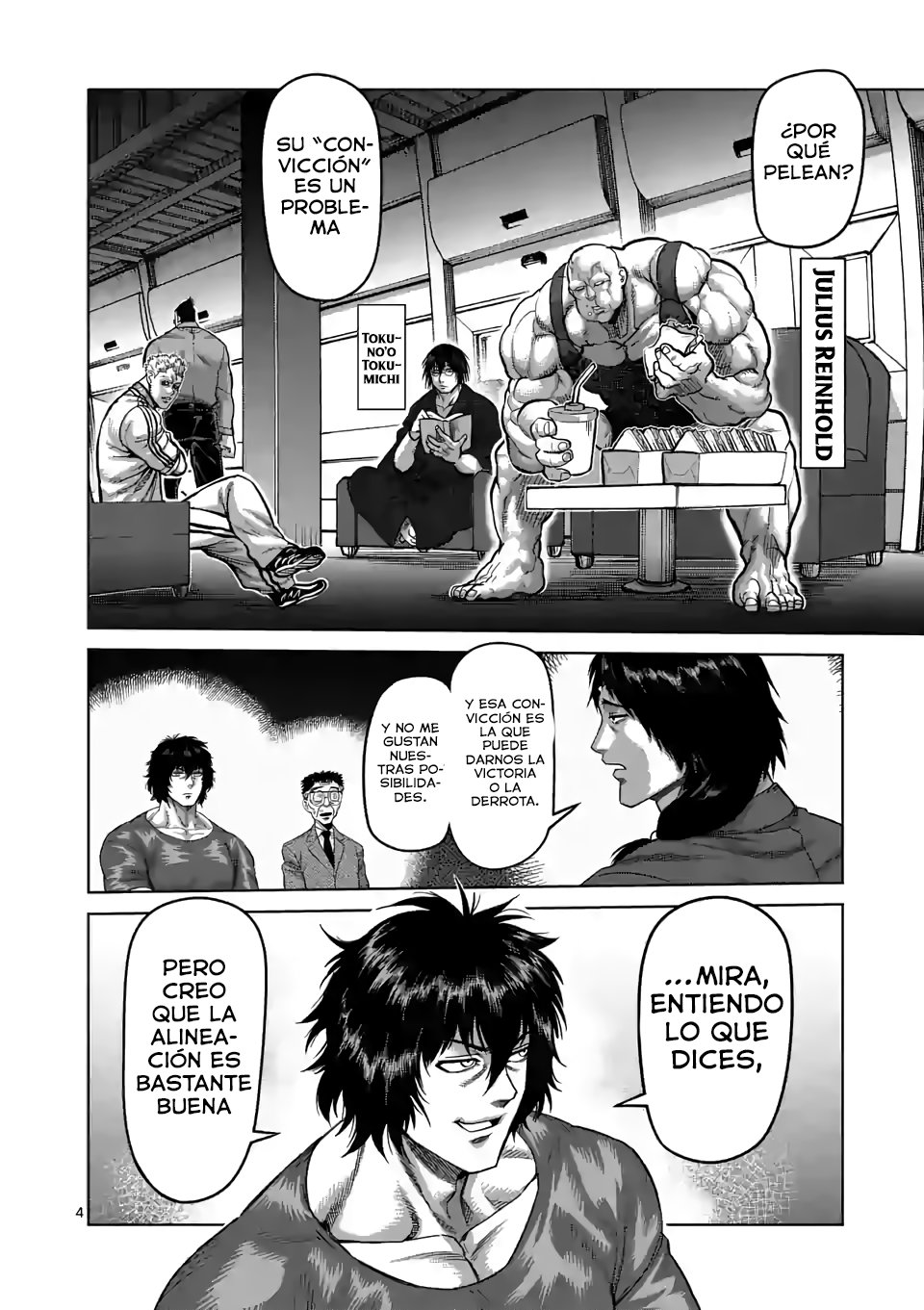 Kengan Omega Capítulo 57 - Página 6 en español