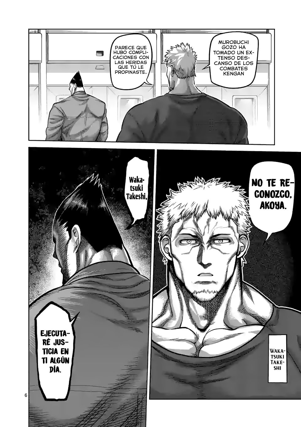 Kengan Omega Capítulo 57 - Página 8 en español