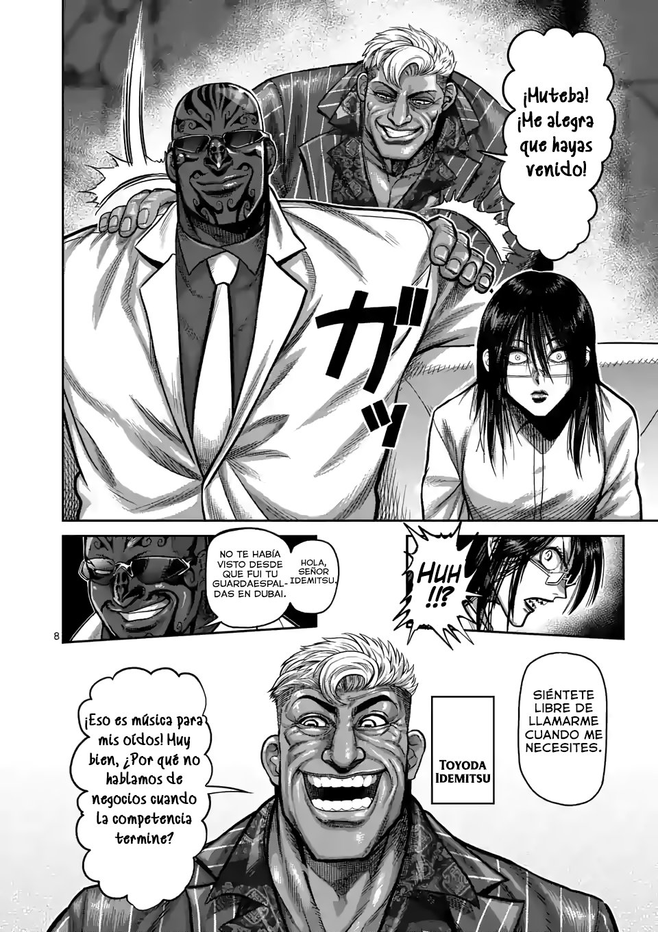 Kengan Omega Capítulo 58 - Página 10 en español
