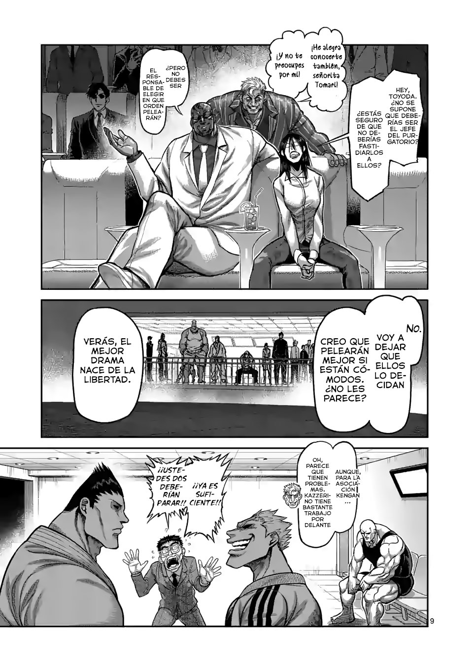 Kengan Omega Capítulo 58 - Página 11 en español