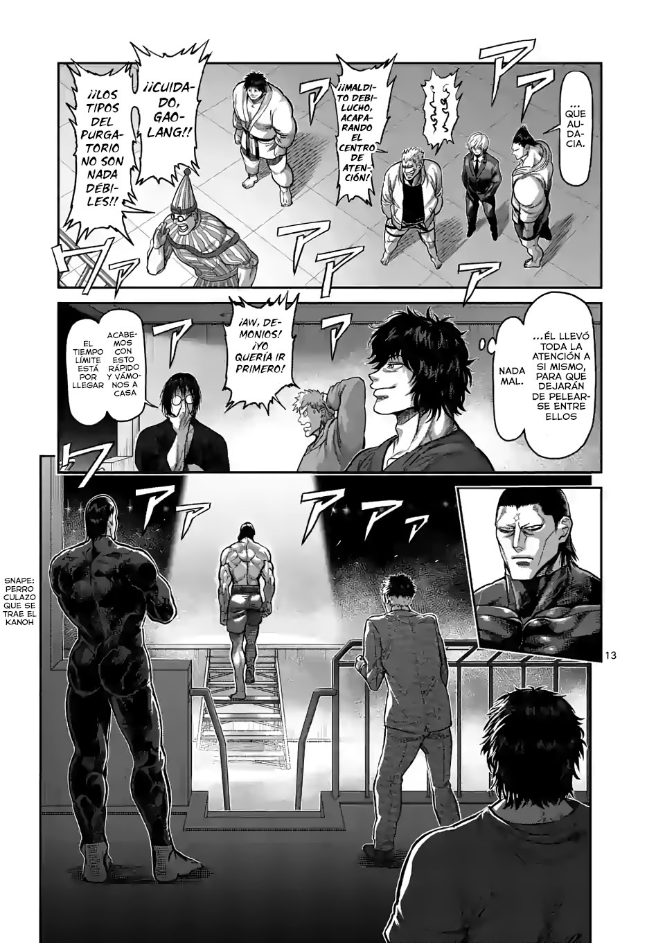 Kengan Omega Capítulo 58 - Página 15 en español