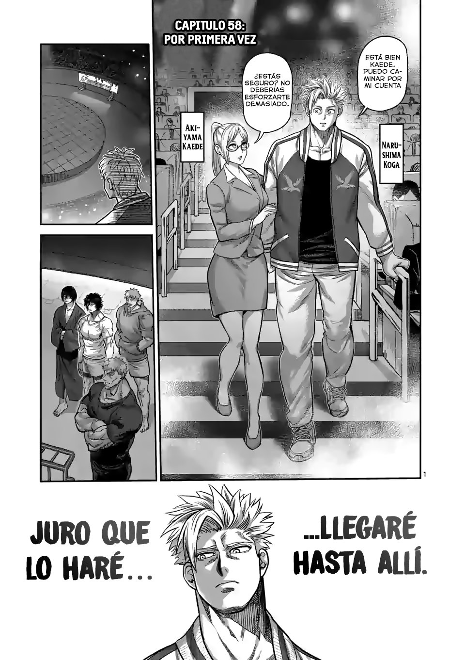 Kengan Omega Capítulo 58 - Página 3 en español