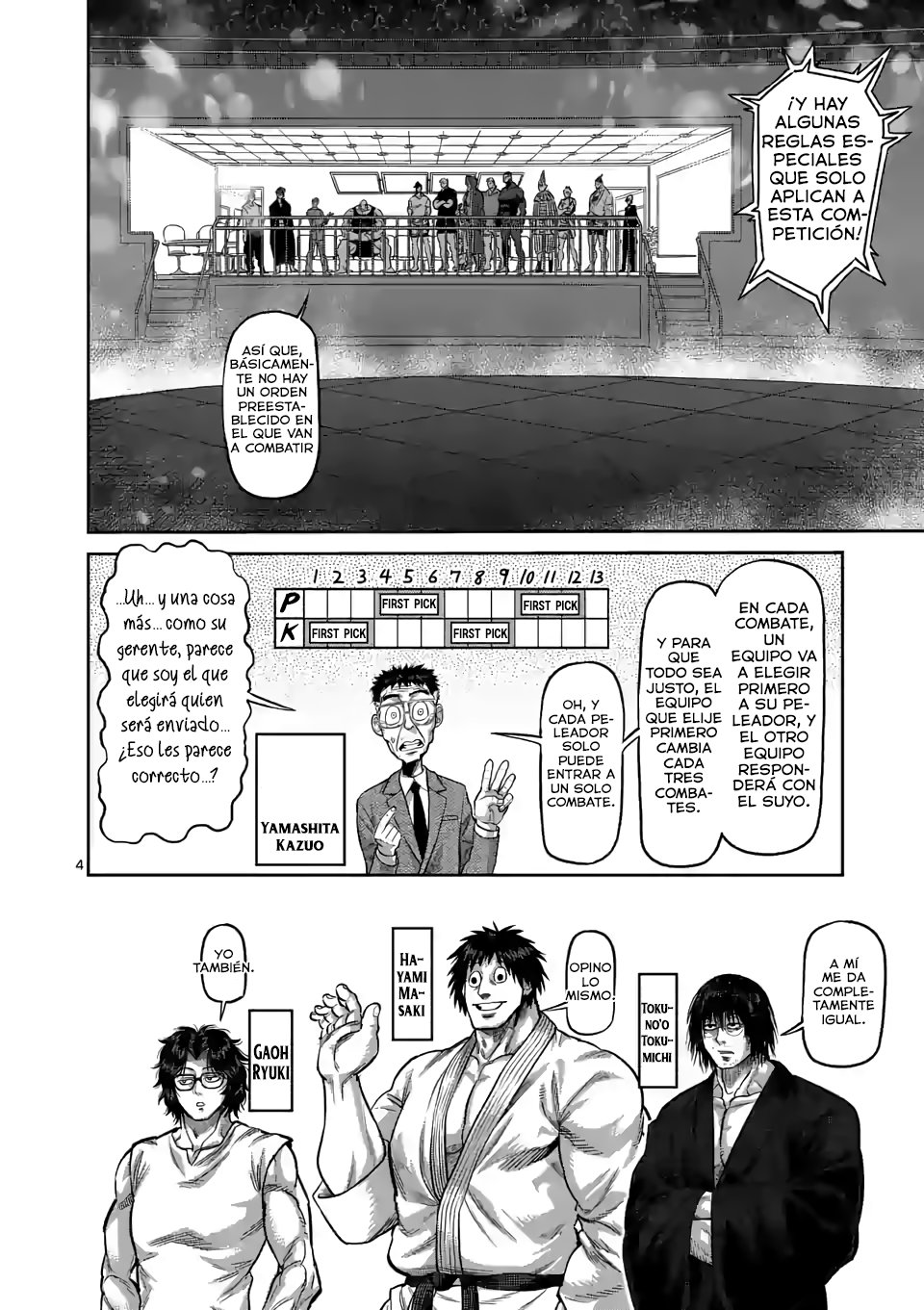 Kengan Omega Capítulo 58 - Página 6 en español