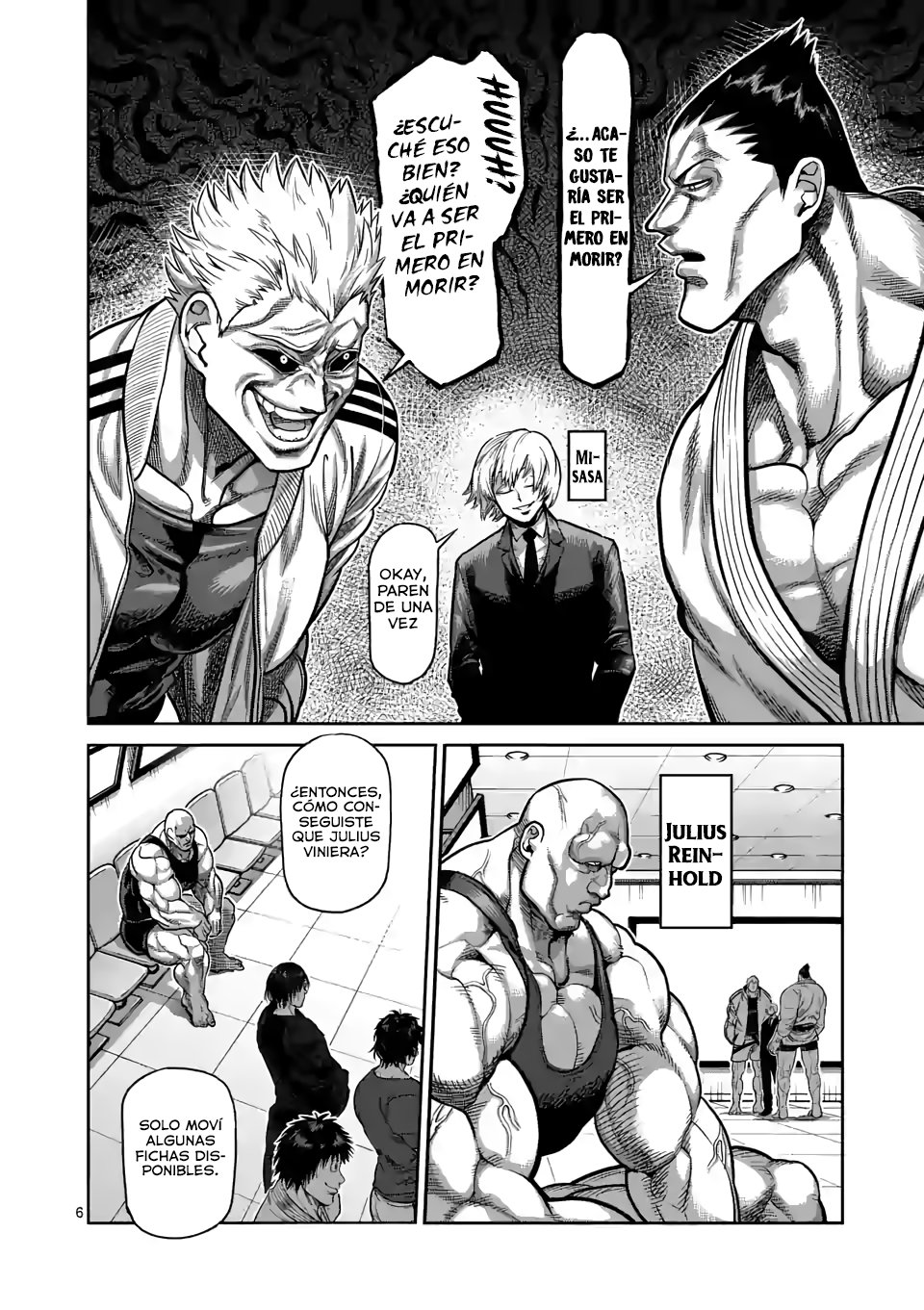 Kengan Omega Capítulo 58 - Página 8 en español