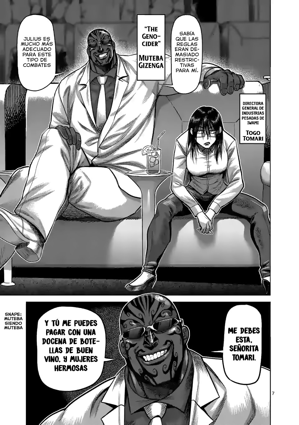 Kengan Omega Capítulo 58 - Página 9 en español