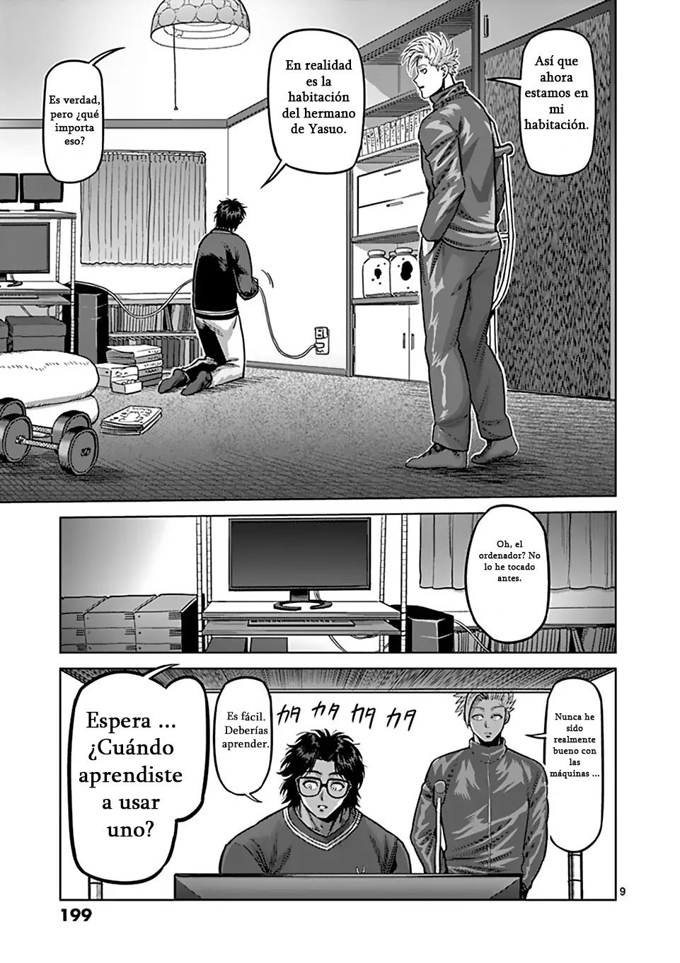 Kengan Omega Capítulo 59.5 - Página 10 en español
