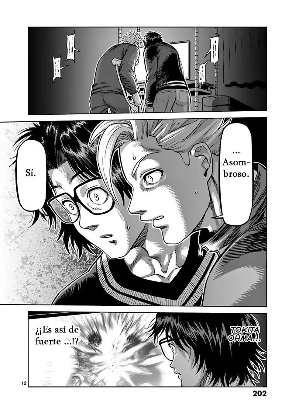 Kengan Omega Capítulo 59.5 - Página 12 en español