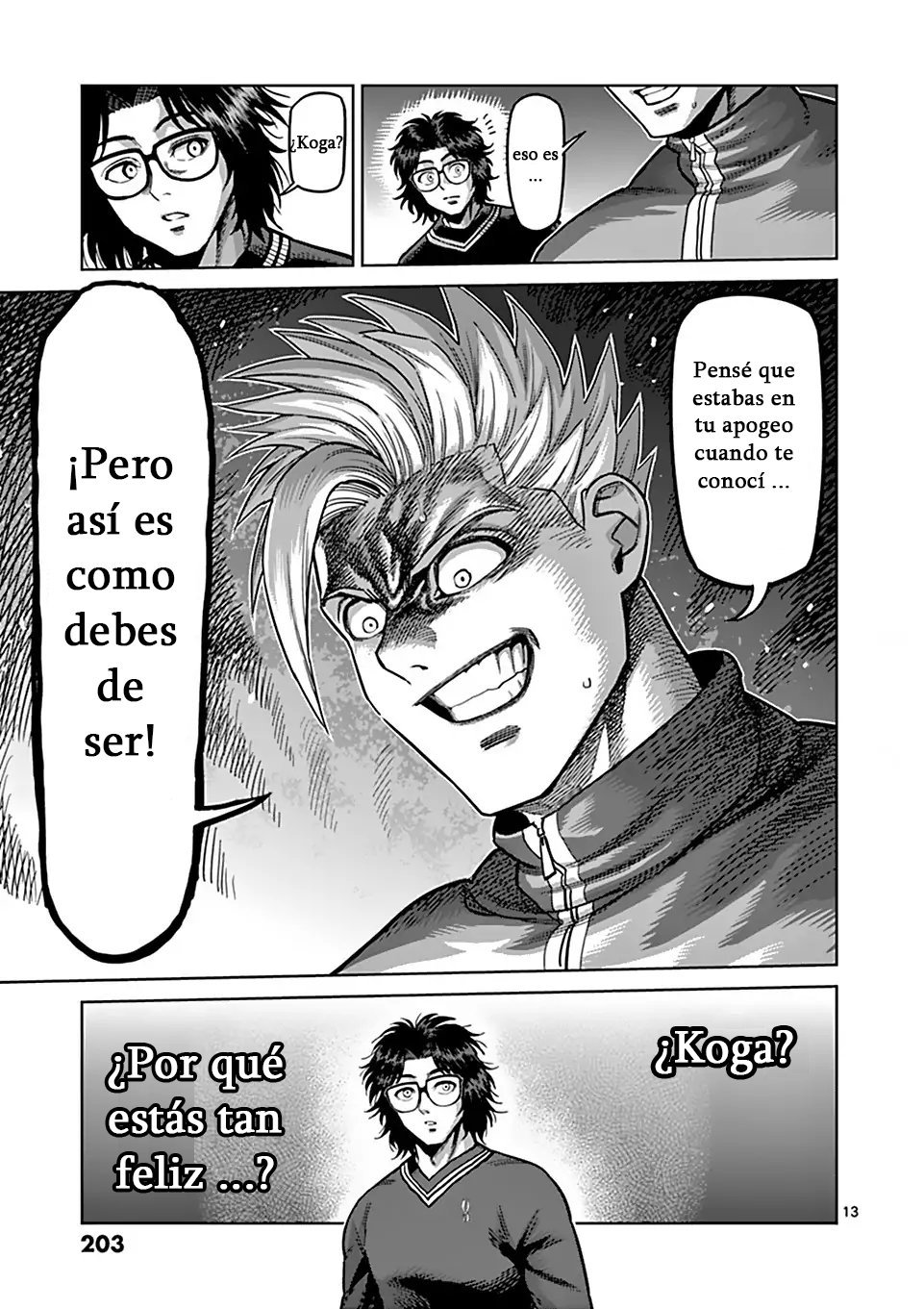 Kengan Omega Capítulo 59.5 - Página 13 en español