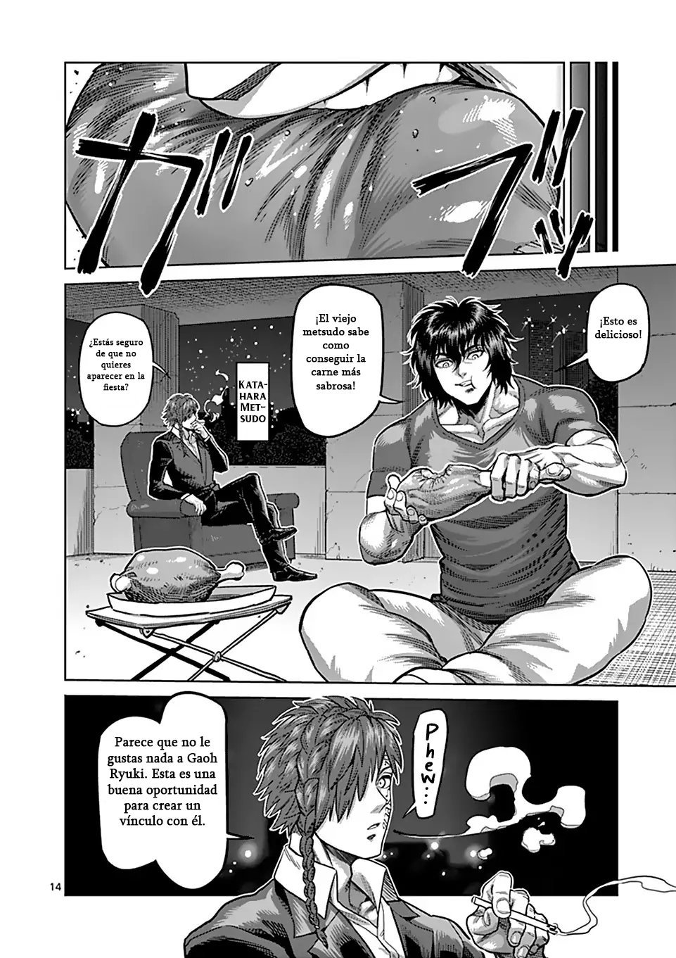 Kengan Omega Capítulo 59.5 - Página 14 en español