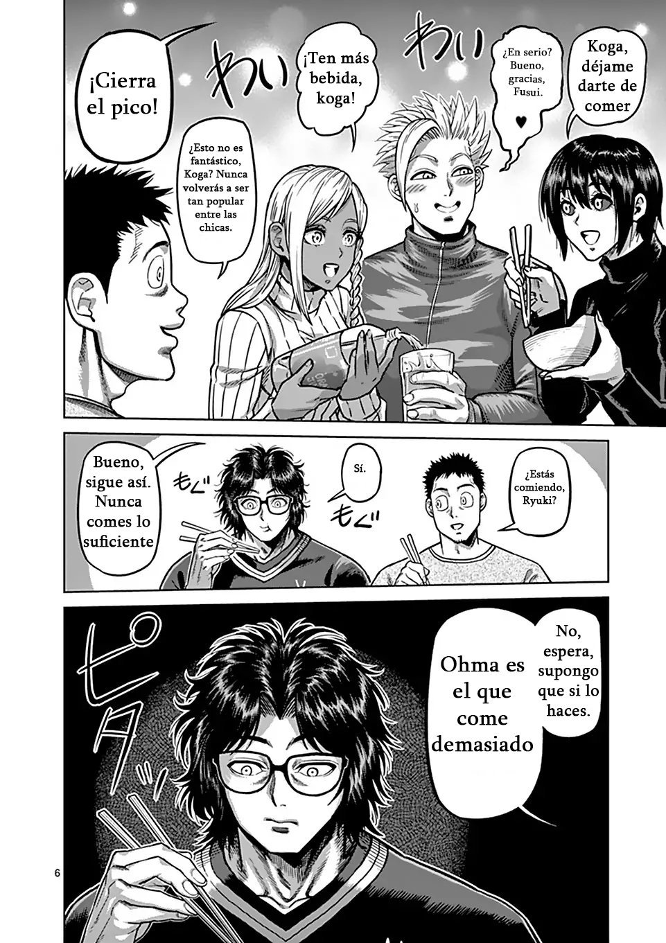 Kengan Omega Capítulo 59.5 - Página 7 en español
