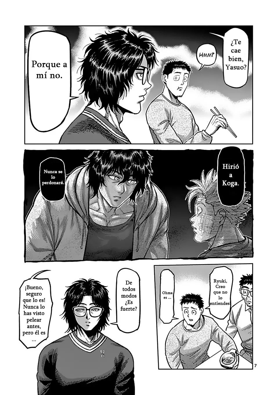 Kengan Omega Capítulo 59.5 - Página 8 en español