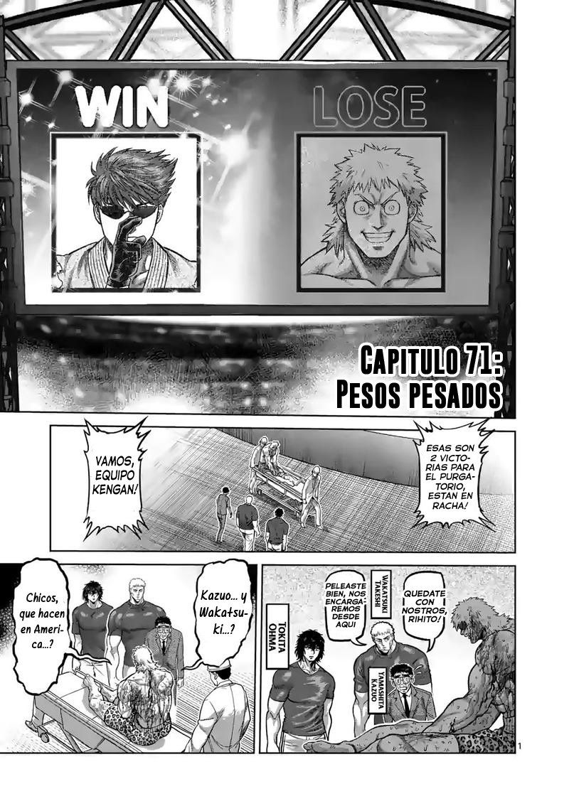 Kengan Omega Capítulo 71 - Página 3 en español