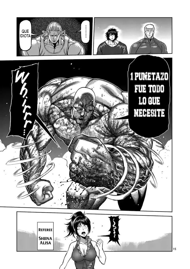 Kengan Omega Capítulo 75 - Página 16 en español