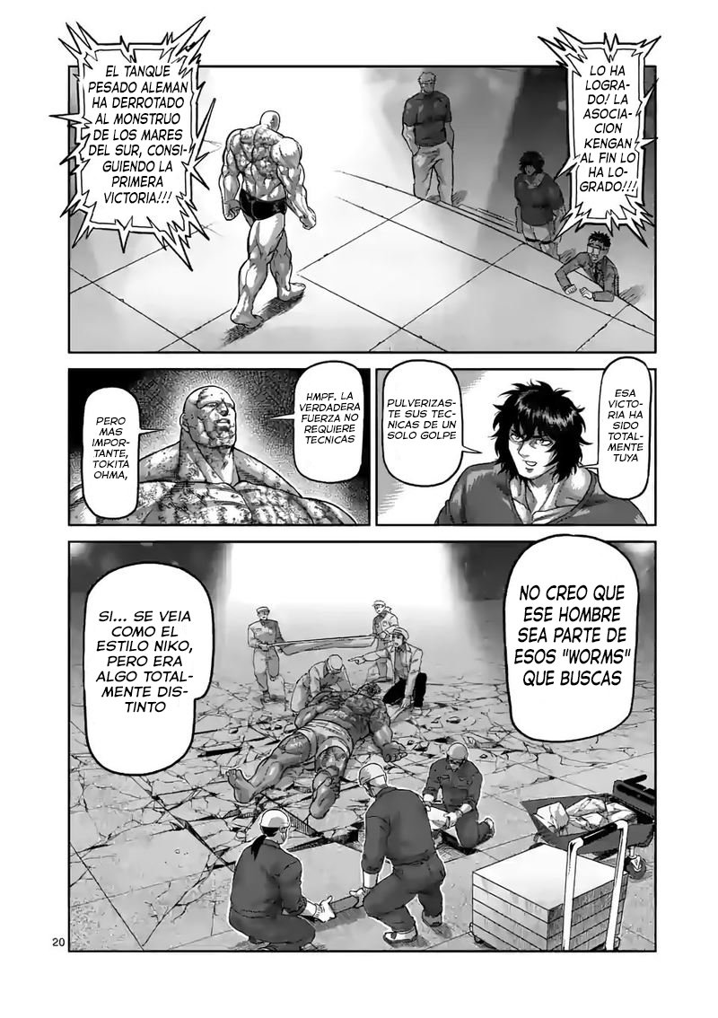 Kengan Omega Capítulo 75 - Página 21 en español