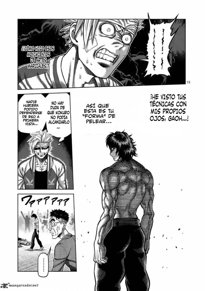 Kengan Omega Capítulo 8 - Página 13 en español