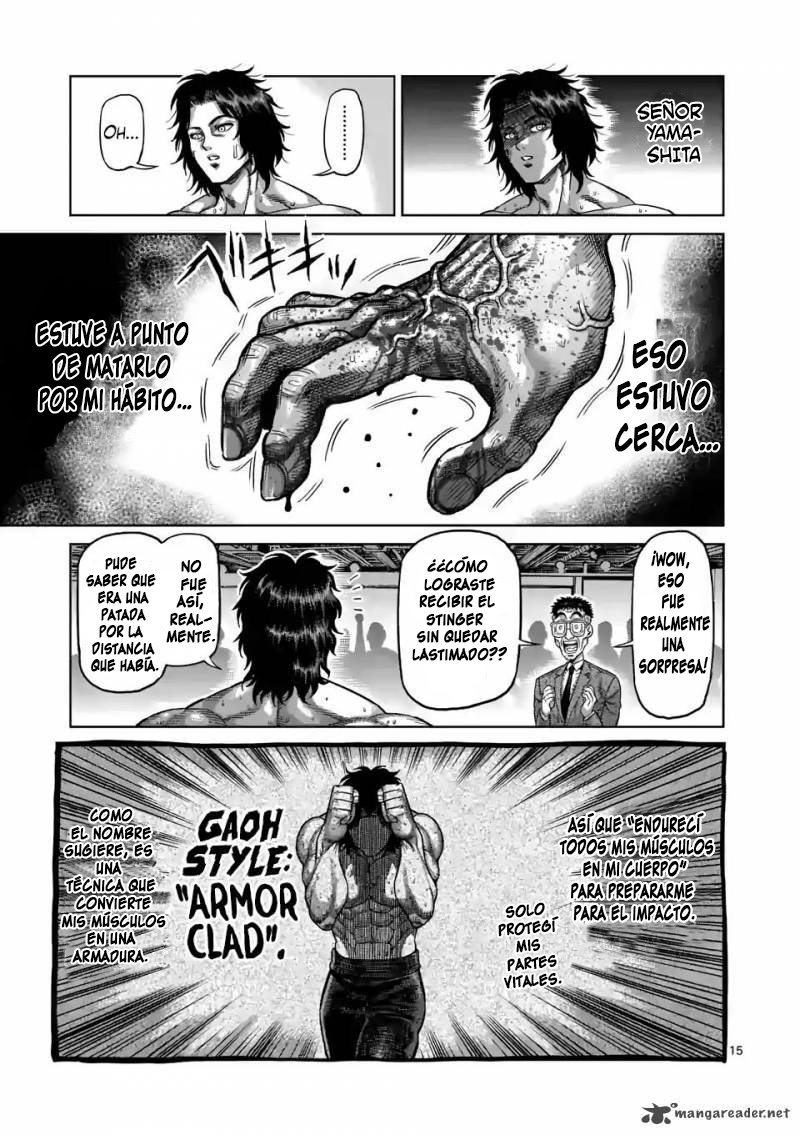 Kengan Omega Capítulo 8 - Página 15 en español