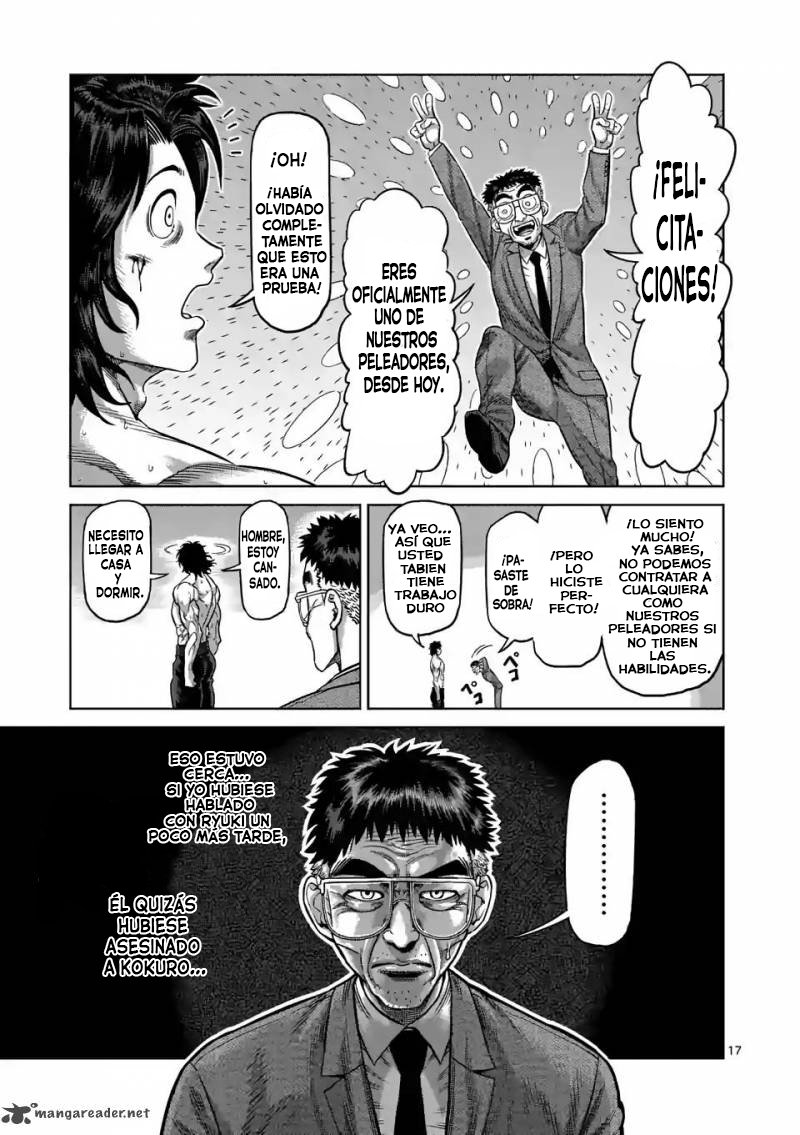 Kengan Omega Capítulo 8 - Página 17 en español