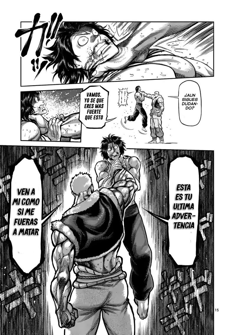 Kengan Omega Capítulo 84 - Página 17 en español