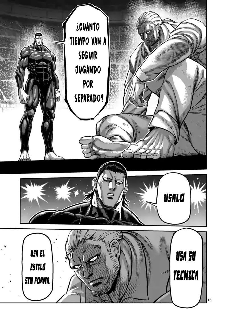 Kengan Omega Capítulo 89 - Página 17 en español
