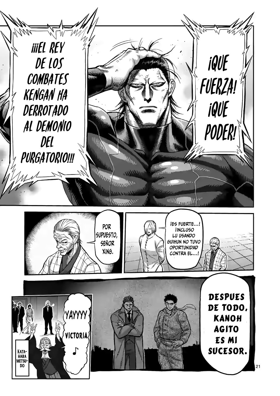 Kengan Omega Capítulo 93 - Página 22 en español