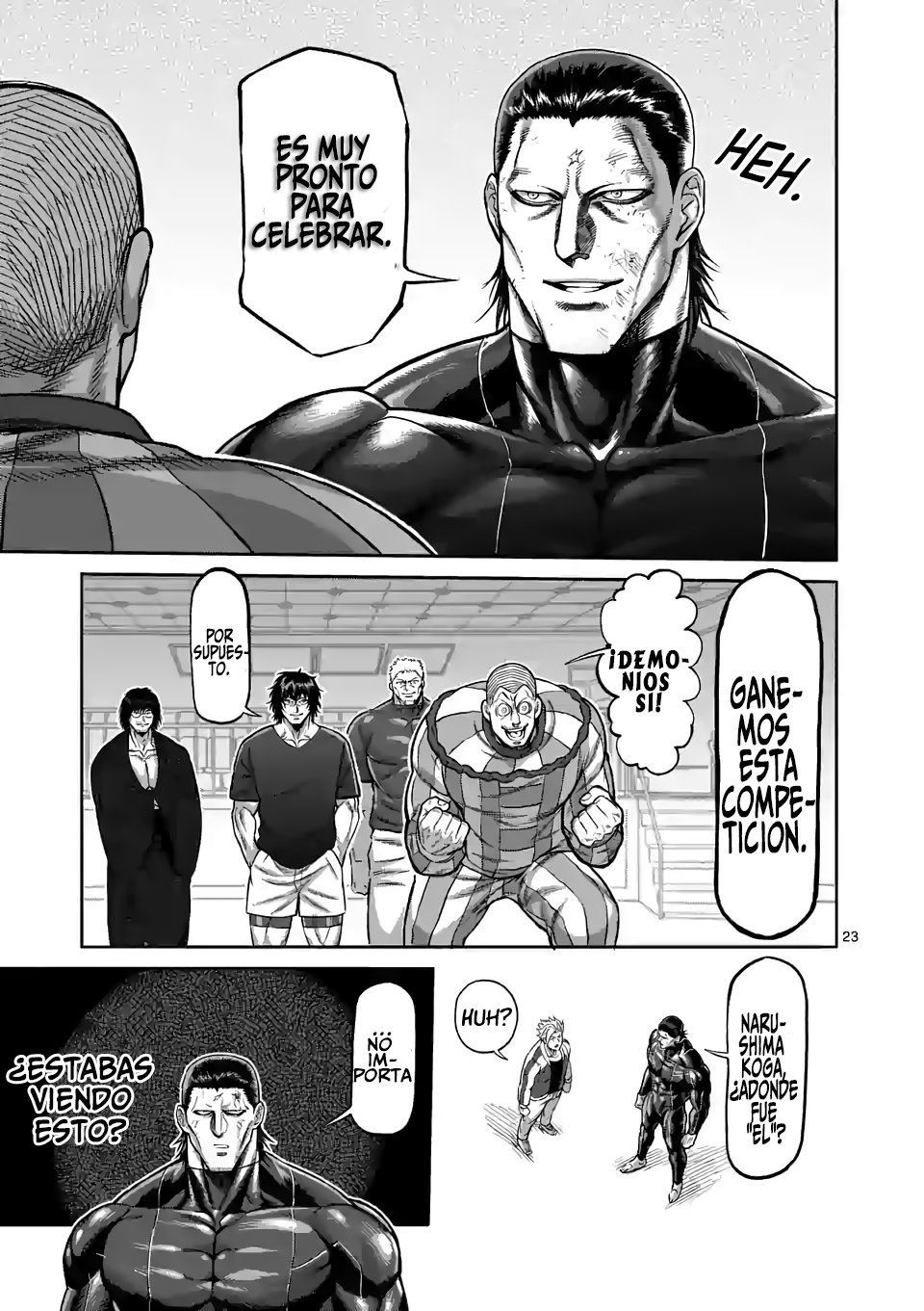 Kengan Omega Capítulo 93 - Página 24 en español