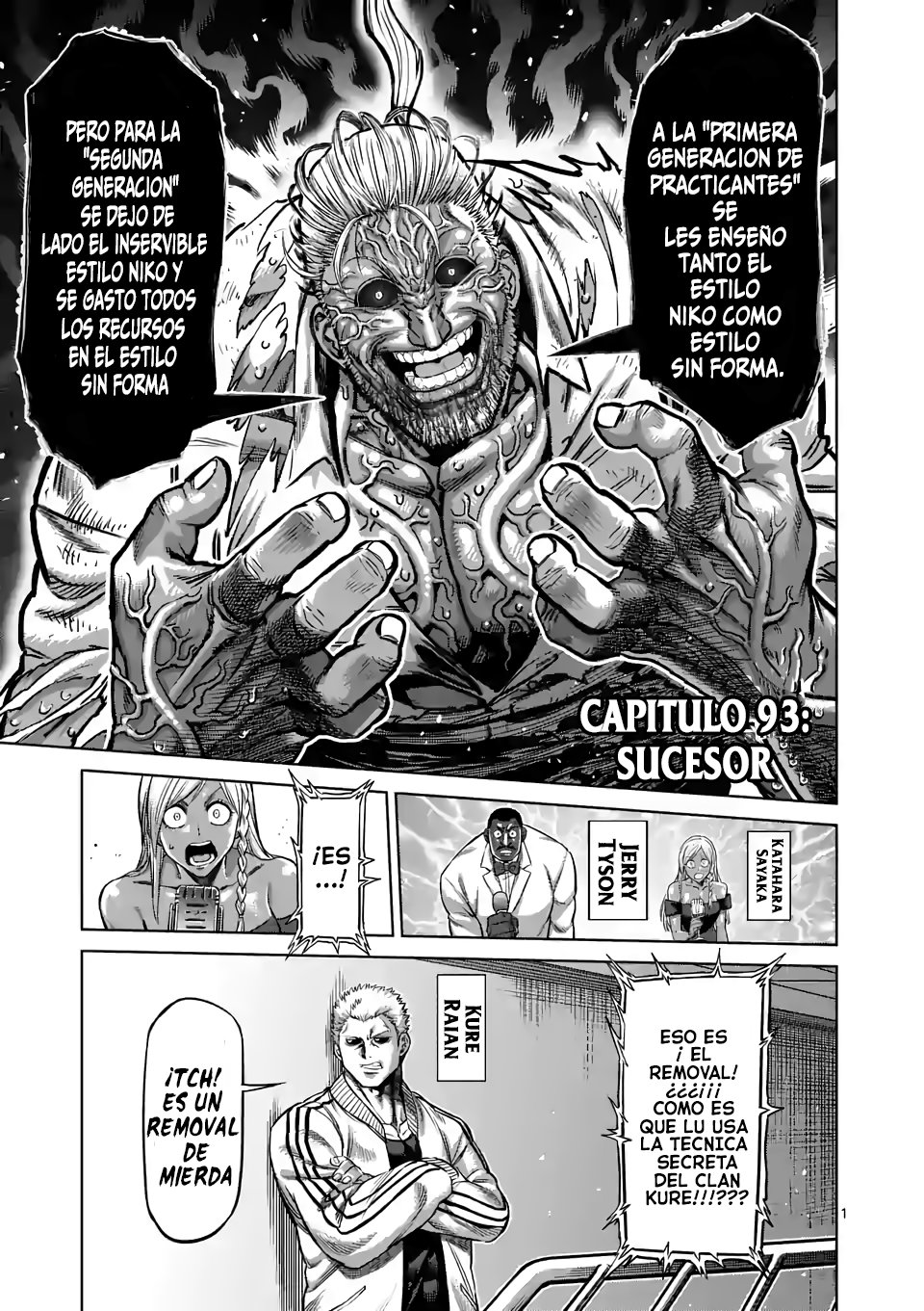 Kengan Omega Capítulo 93 - Página 3 en español